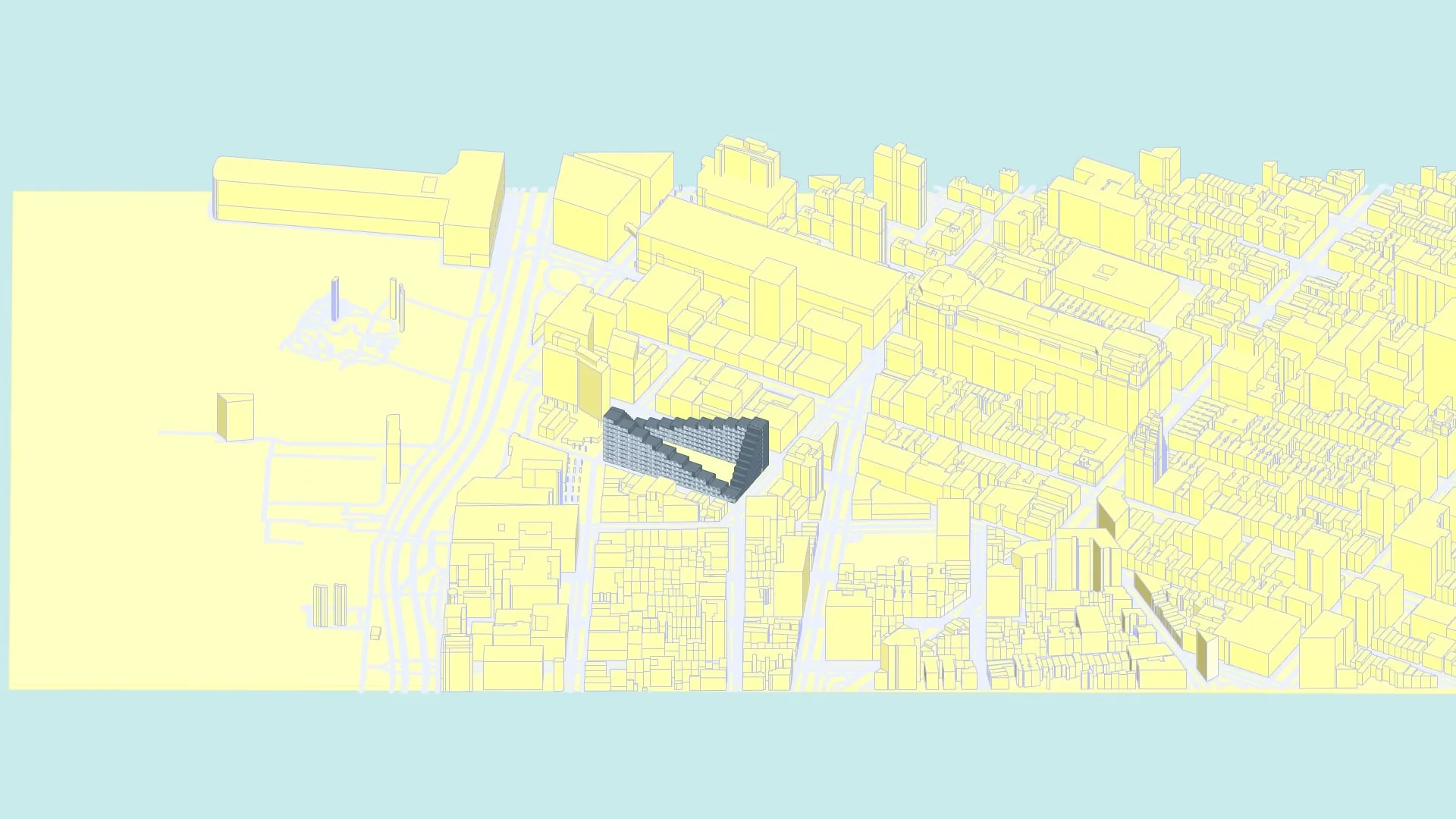 The building within the city model